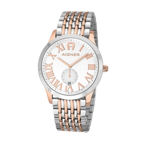 TREVISO ROSE GOLD & WHITE WATCH